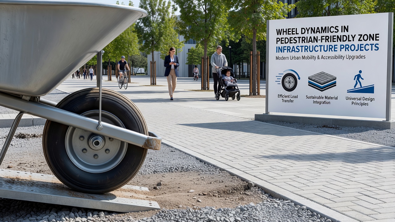 Wheel Dynamics in Pedestrian-Friendly Zone Infrastructure Projects